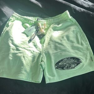 Graphic Drawstring Shorts Very comfortable and durable fabric.